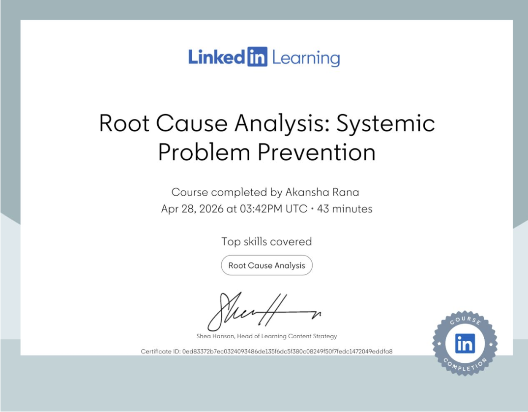 Machine learning certification certificate