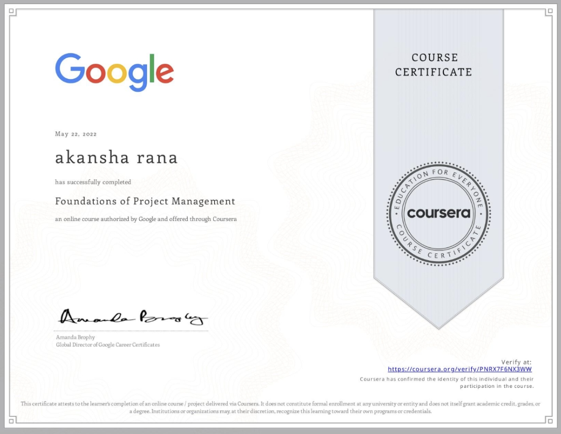 Data Science certification certificate